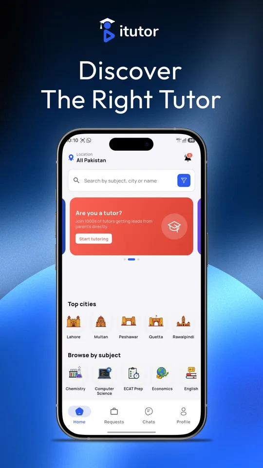 Detailed tutor profiles